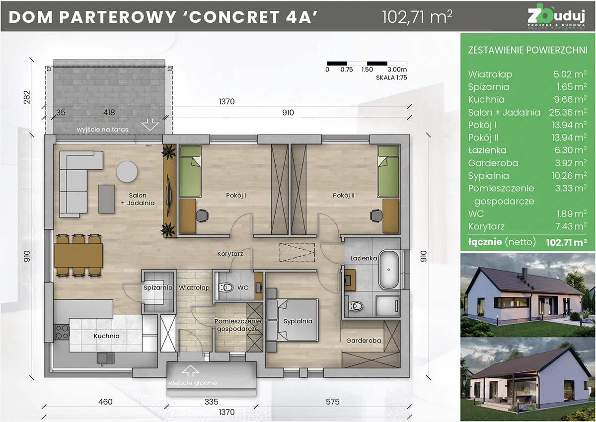 Nowa karta projektu Concret 4a
