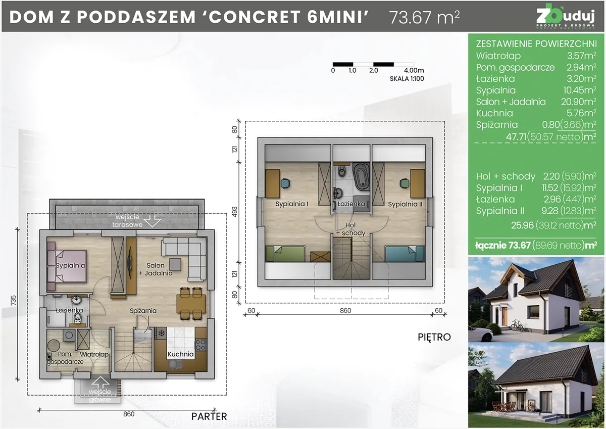 Nowa karta projektu Concret 6a mini