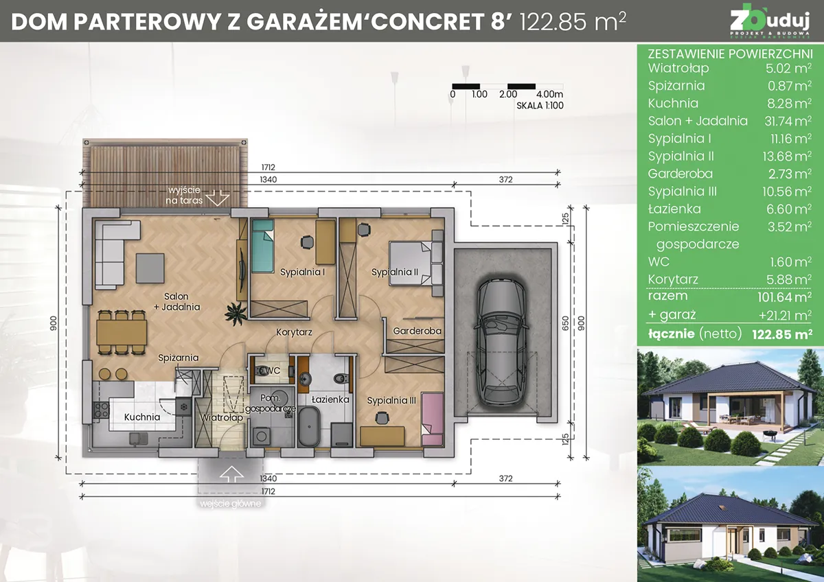 concret multi - karta projektu