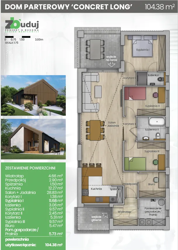 concret long - karta projektu