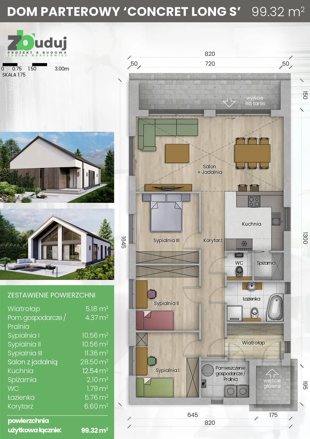concret long s - karta projektu
